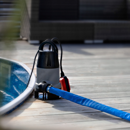 Avtappningsslang 50mm/25m